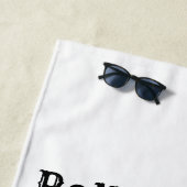 サマーバケーションライディングザローラコースターレトロ ビーチタオル (インサイチュ)