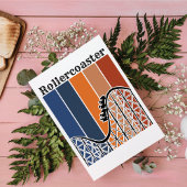 サマーバケーションライディングザローラコースターレトロ ポストカード