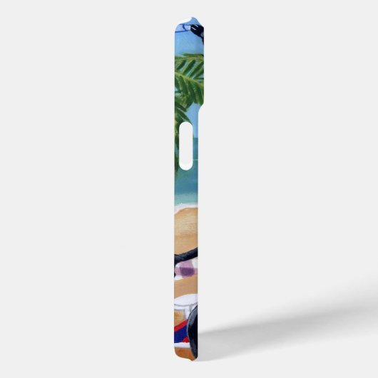 サマーバケーションラブラドール絵画ズ Case-Mate iPhoneケース (裏面 / 右)