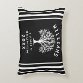 サマーバケーションロードトリップカッコいいツリーファミリー懇親会 アクセントクッション (正面(垂直))