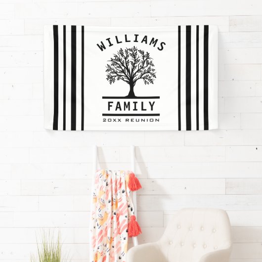 サマーバケーションロードトリップファミリー懇親会ツリー 横断幕 (インサイチュ)