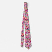 サマーバケーション ネクタイ | トロピカルハイビスカス (裏面)