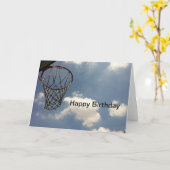 サマーバスケットボール カード (黄色い花)