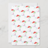 サマーバセットハウンドビーチパーティの招待状 シーズンカード (裏面)