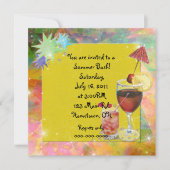 サマーバッシュ招待状 招待状 (正面)