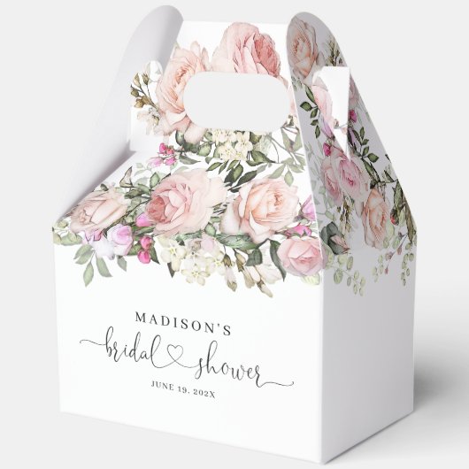 サマーバラガーデンフローラブライダルシャワー フェイバーボックス (正面)