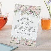 サマーバラガーデンブライダルシャワーウェルカム 台座サイン (インサイチュ)