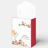 サマーバラブランチバブルシャンパンベビーシャワー フェイバーボックス (見開き)