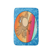 サマーバードサーファー バスマット (正面縦)