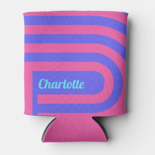 サマーパステル迷路 缶クーラー (正面)