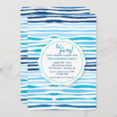 サマーパターン招待状 招待状 (正面/裏面)