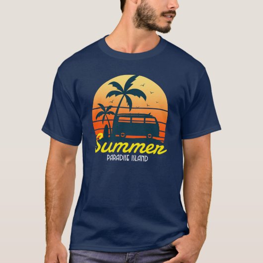 サマーパラダイスアイランド Tシャツ (正面)