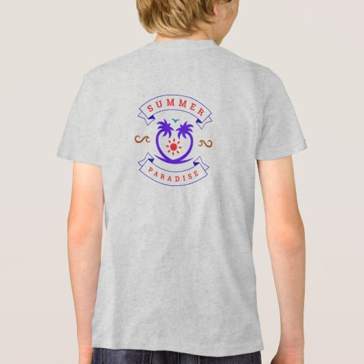 サマーパラダイス トライブレンドTシャツ (裏面)