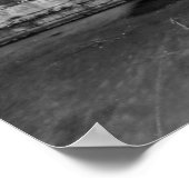 サマーパレスブリッジB&W ポスター (角)