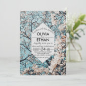 サマーパーズバラ秋の結婚式招待状 招待状 (スタンド正面)