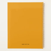 サマーパーソナライズされたオアシスプランナー プランナー手帳 (裏面)