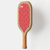 サマーパーソナライズされたスイカ ピックルボールラケット (左)