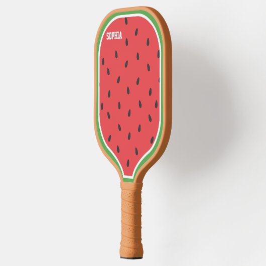 サマーパーソナライズされたスイカ ピックルボールラケット (左)