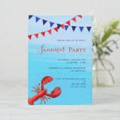サマーパーティーレッドロブスターブルーシービーチ 招待状 (スタンド正面)