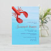 サマーパーティーレッドロブスターブルーシービーチ 招待状 (スタンド正面)