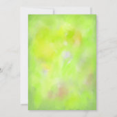 サマーパーティー-フローラ招待状 招待状 (裏面)