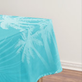 サマーパームツリーズアクア テーブルクロス (インサイチュ)