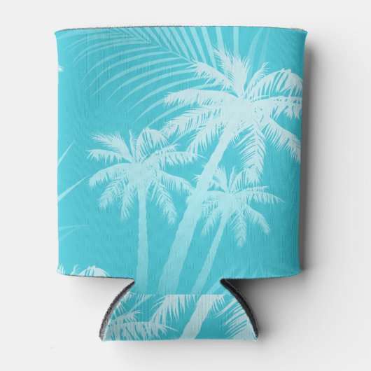 サマーパームツリーズアクア 缶クーラー (正面)