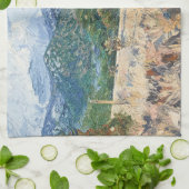 サマーヒルズハイキングディッシュタオル キッチンタオル (折り畳み)