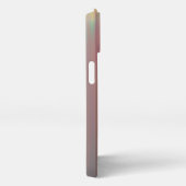 サマービベスタイポグラフィスイカピンク&グリーン iPhoneケース (右側面)