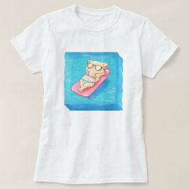 サマービベスビーチキューブポンチインビキニ Tシャツ