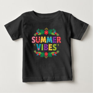 サマービベスフローラデザイン-54504フード付きスウェットシャツ ベビーTシャツ