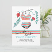 サマービベス誕生日プールパーティー 招待状 (スタンド正面)