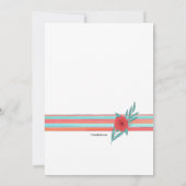 サマービベス誕生日プールパーティー 招待状 (裏面)