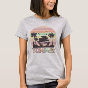 サマービベス – レトロデザイン Tシャツ