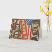 サマービルマサチューセッツ カード (黄色い花)