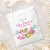 サマービーチガール誕生日グディー フェイバーバッグ (クリップ留めされた状態)