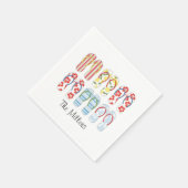 サマービーチサンダルナプキンス スタンダードカクテルナプキン (角)