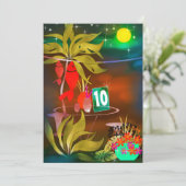 サマービーチシーカフェバーカクテルパーティーナイトモー 招待状 (スタンド正面)