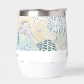 サマービーチシーシェルパーソナライズされた (左面)