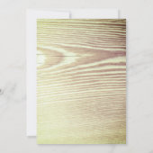 サマービーチシーシェ素朴ルウッドスウィート16 招待状 (裏面)