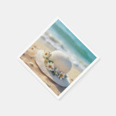 サマービーチハット スタンダードカクテルナプキン (角)