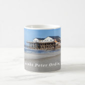 サマービーチバケーションスティルハウス コーヒーマグカップ (中央)