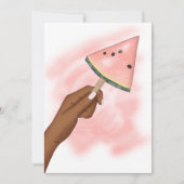 サマービーチバケーションバースデーパーティーの招待 招待状 (正面)