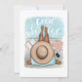 サマービーチバケーションバースデーパーティー 招待状 (正面)