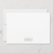 サマービーチパーティの招待状 招待状 (裏面)