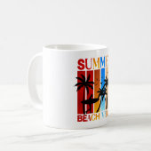 サマービーチビベス コーヒーマグカップ (正面左)