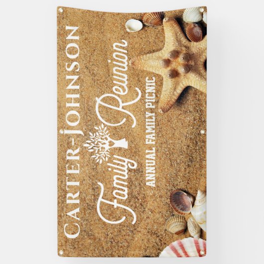 サマービーチファミリー懇親会バナー 横断幕 (縦)