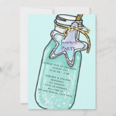 サマービーチプールパーティー 招待状 (正面)