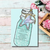 サマービーチプールパーティー 招待状