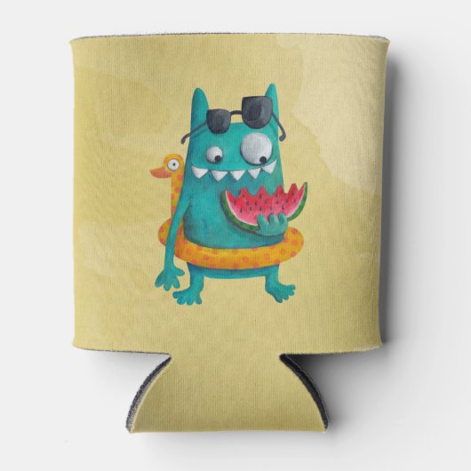 サマービーチモンスター 缶クーラー (正面)